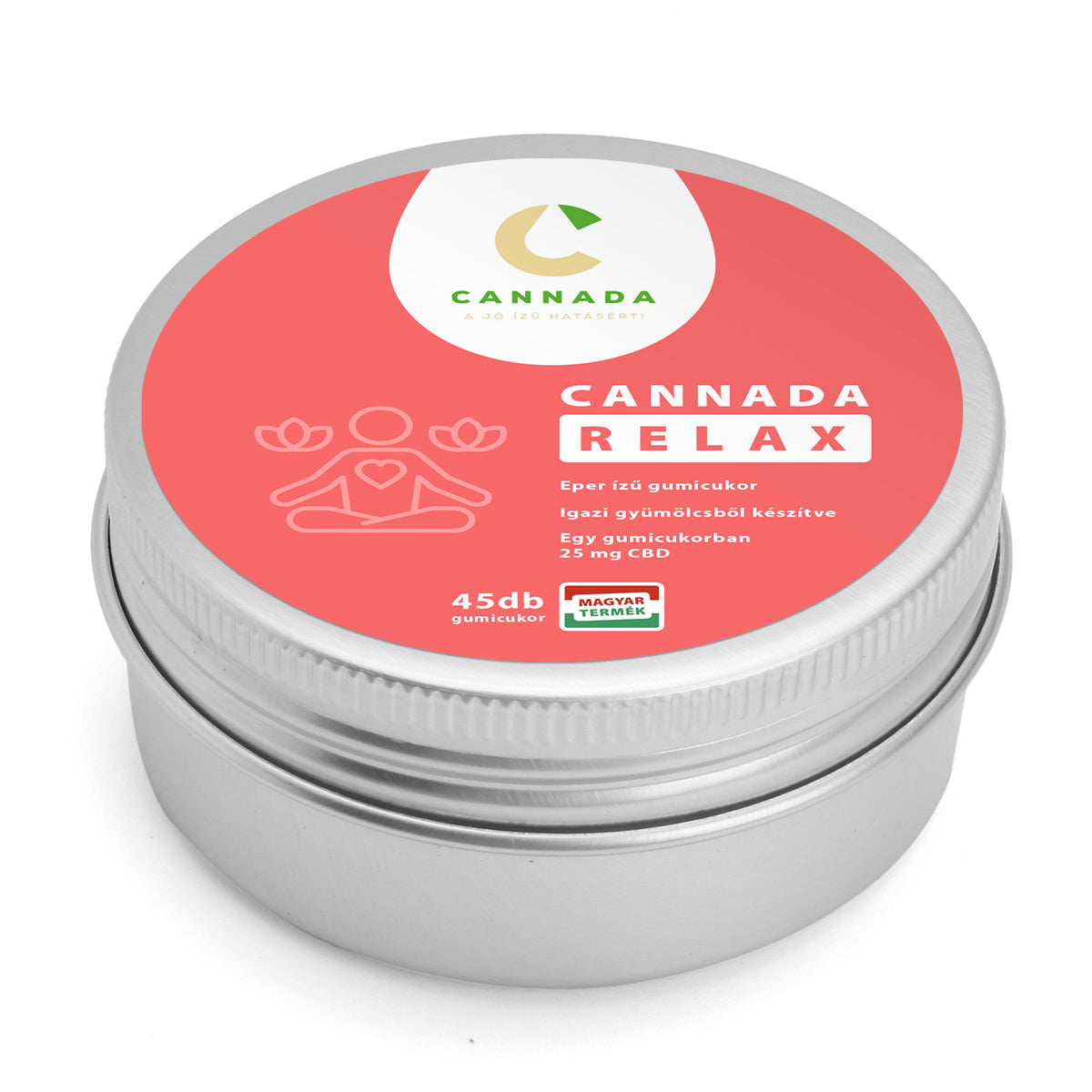 CBD Relax 1125 mg gumicukor - Eper