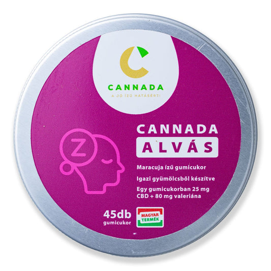 Cannada kézműves CBD gumicukor természetes ízekkel – maracuja, eper, narancs.