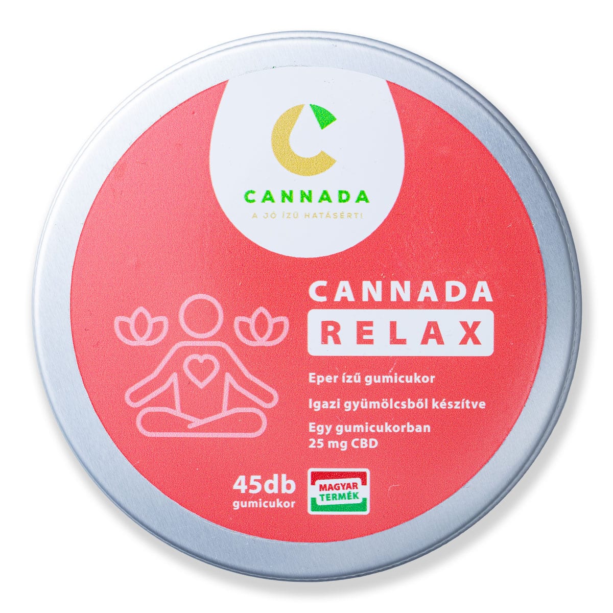 CBD Relax 1125 mg gumicukor - Eper