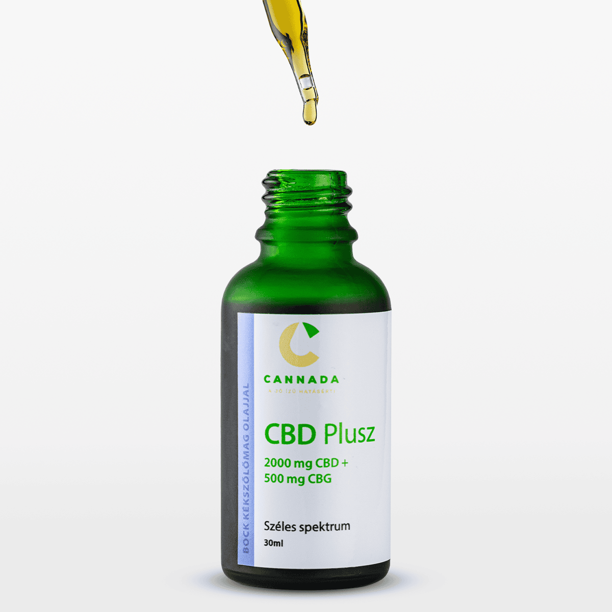 CBD olaj a mindennapi egyensúlyért – Cannada termék hidegen sajtolt kender olajjal.