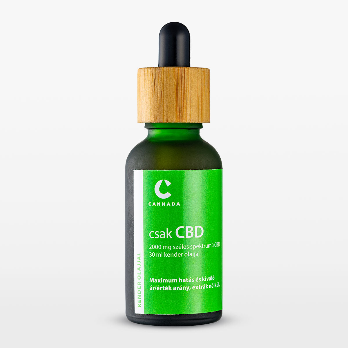 2000 mg CBD Göcseji kendermag olajjal 30ml - Cannada csakCBD