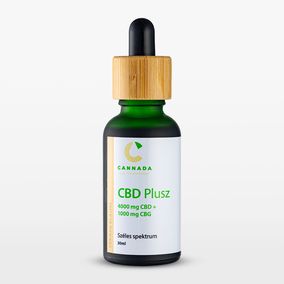 4000 mg CBD + 1000 mg CBG Göcseji tökmag olajjal - Cannada CBD Plusz