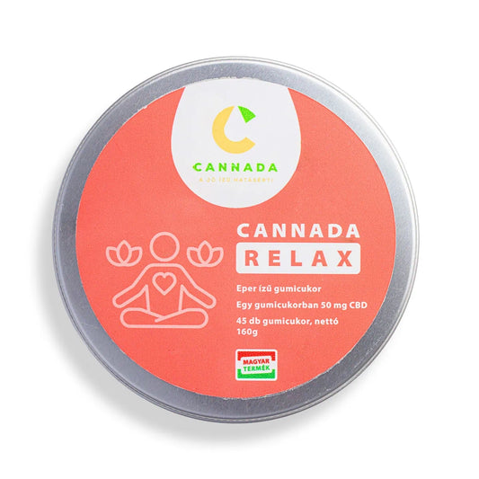 CBD Relax 2250 mg gumicukor - Eper