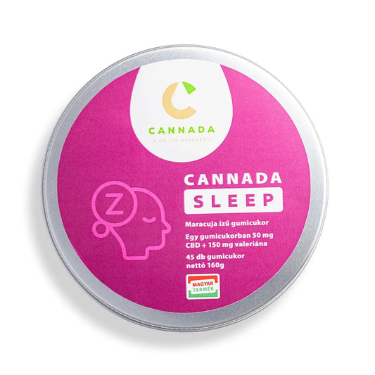 CBD Alvás 2250 mg gumicukor valeriánával - Maracuja