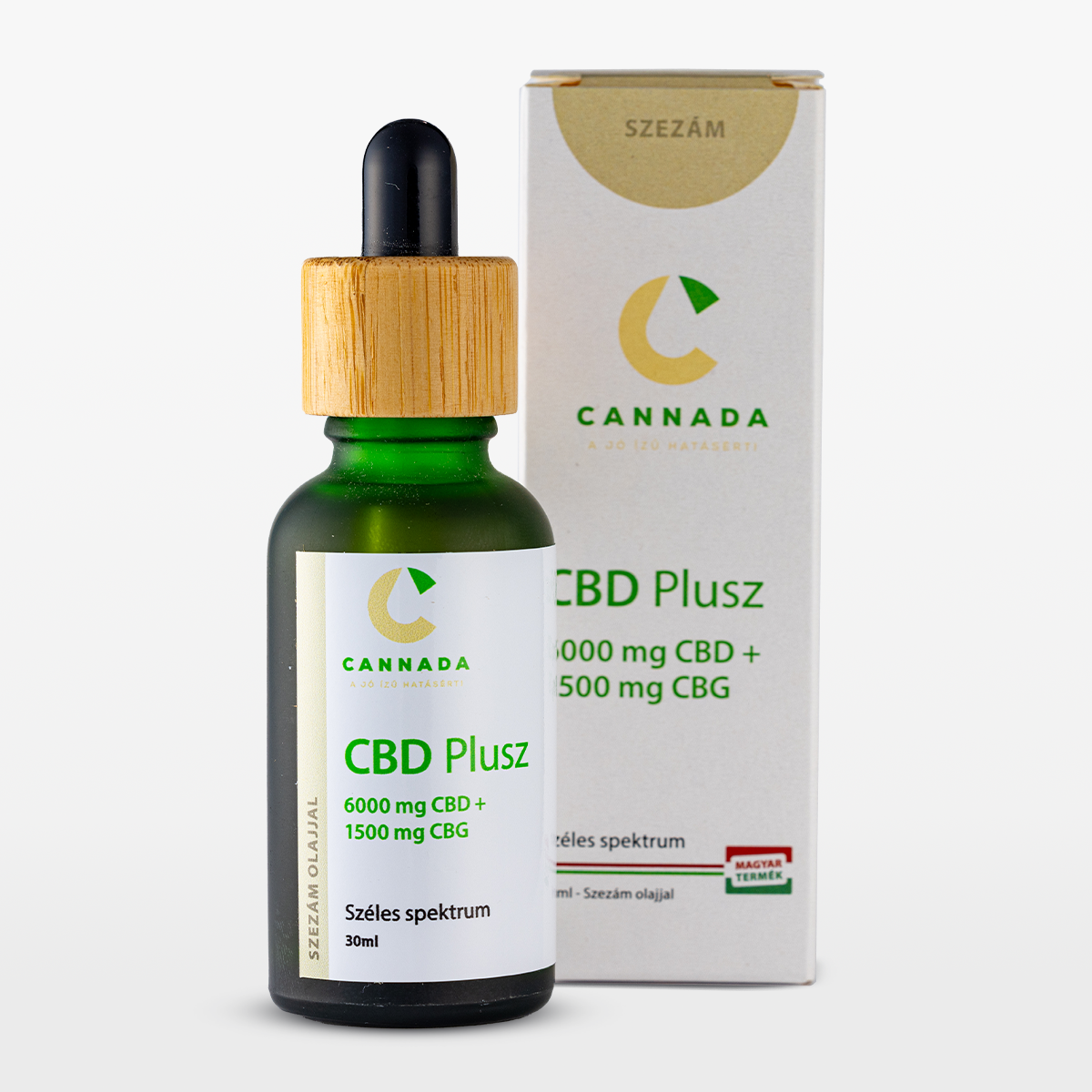 Cannada CBD olaj magyar gyártásból, kender olaj alappal és magas hatóanyag-tartalommal.