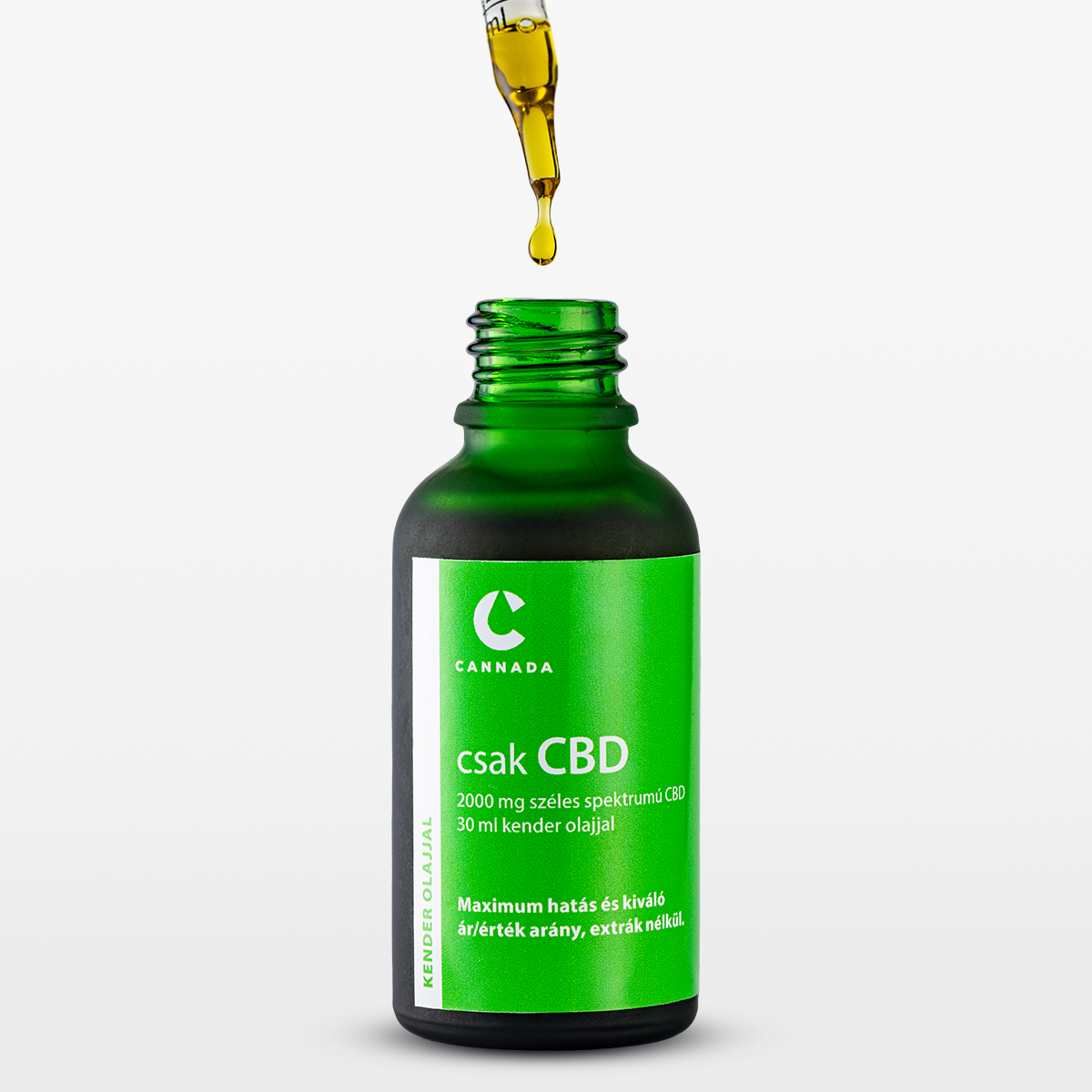 CBD olaj Magyarországon – prémium minőségű Cannada kender olaj, laborvizsgált hatóanyag-tartalommal